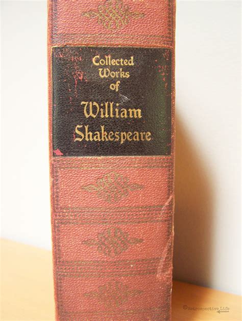 Antique Book – 1937 Hardcover Edition Collected Works of William Shakespeare – Complete Works of ...