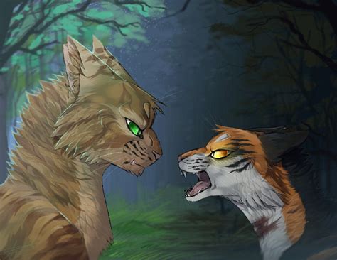 Crookedstar and Mapleshade by LunarKisa Warrior Drawing, Warrior Cats ...