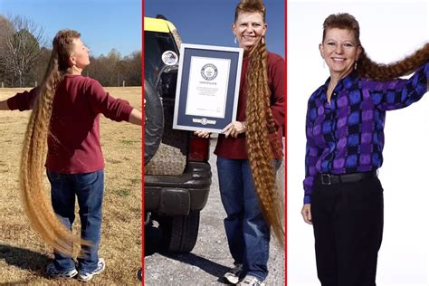 What is the world's longest female mullet?