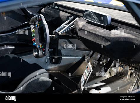 interior of a 2020 Saleen S1 GT4 supercar Stock Photo - Alamy