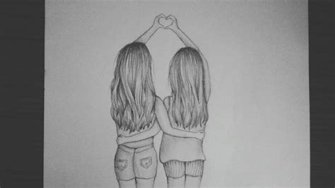 Two Friends Drawing