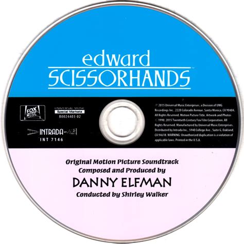 Edward Scissorhands (Original Soundtrack) - Danny Elfman mp3 buy, full ...