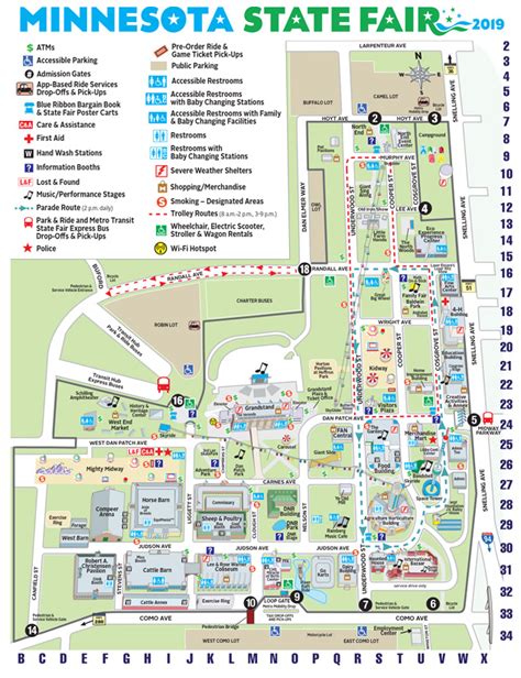 Directory Brandon Mall Map