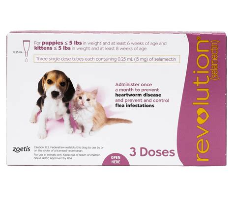 Revolution Topical Solution for Puppy & Kitten | 1Family 1Health Pharmacy