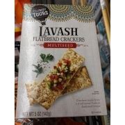 Culinary Tours Lavash Flatbread Crackers, Multiseed: Calories, Nutrition Analysis & More | Fooducate