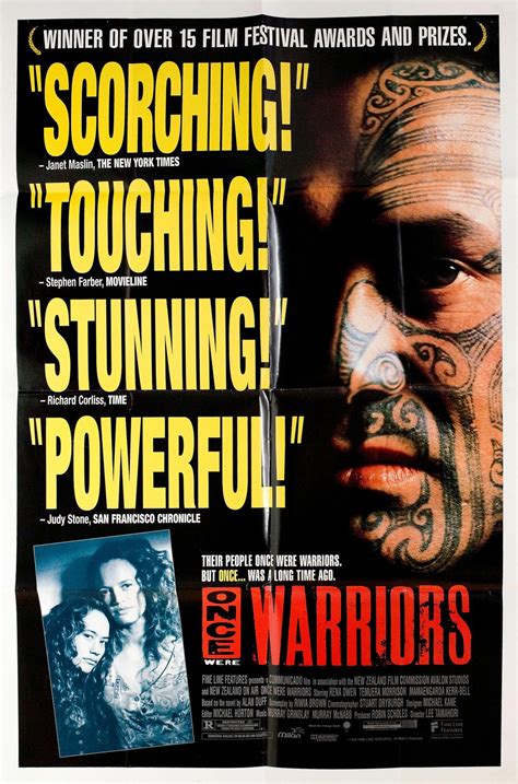 Once Were Warriors Original 1995 U.S. One Sheet Movie Poster ...