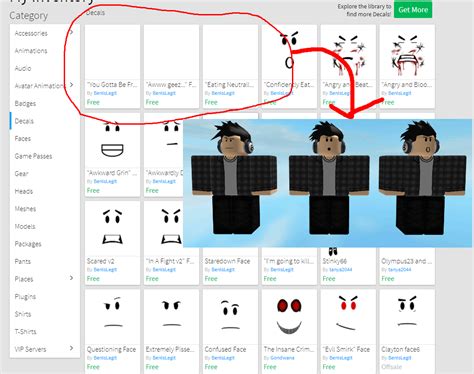 Anyone know why these decals are appearing blank? : r/roblox