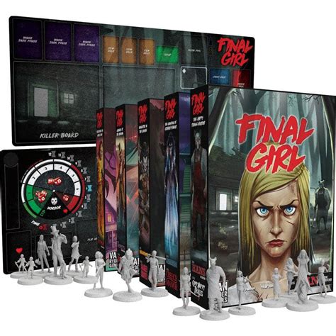 Final Girl Full Fright In 3D Pledge Game Mats Kickstarter Board Game - The Game Steward