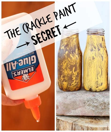 Crackle Paint Technique | How to Crackle Piant with Elmer's Glue | Painting crafts, Diy painting ...