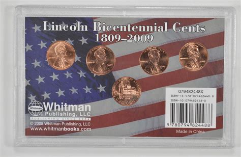 Historic Coin Collection - Lincoln Bicentennial Cents 1809-2009 Nicely Packed US Coins ...