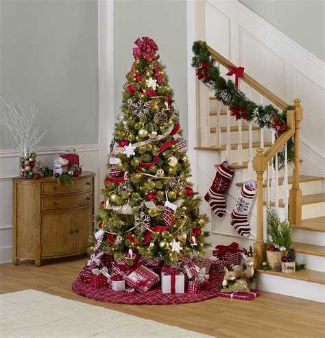 Sandra by Sandra Lee 87 Piece Complete Christmas Tree Trim Kit - Merry ...