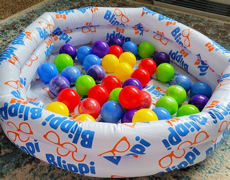 Blippi Inflatable Ball Pit Just $12 on Amazon (Regularly $50) | Includes 35 Balls & 10 Surprise ...