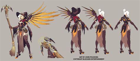 ArtStation - Witch mercy Concept