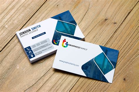 Graphic Artist Professional Business Card Design Template – GraphicsFamily