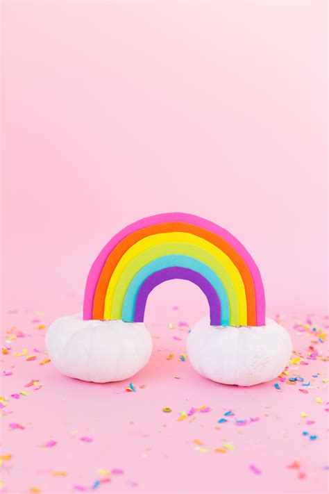 DIY Rainbow Pumpkins - Studio DIY