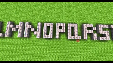 Alphabet Minecraft Letters Font O - Maybe you would like to learn more about one of these?