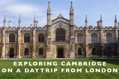 Exploring Cambridge on a Daytrip from London