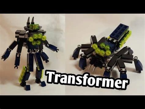 Transformer-Spider (LEGO MOC tutorial)! - YouTube | Lego, Lego custom ...