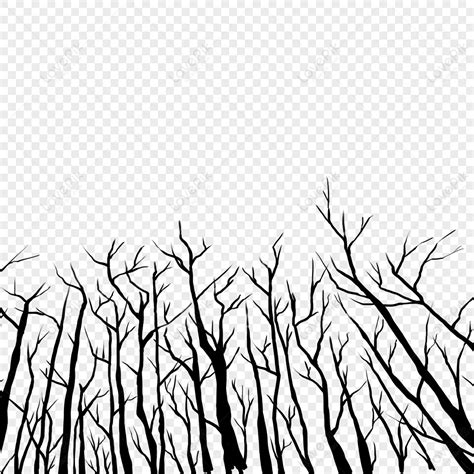 Forest Silhouette PNG Picture And Clipart Image For Free Download - Lovepik | 400174715