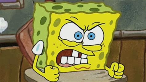 Angry Hate GIF by SpongeBob SquarePants - Find & Share on GIPHY