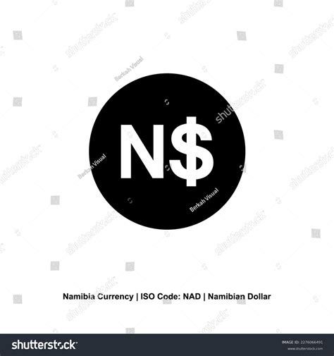 Namibia Currency Symbol Namibian Dollar Icon Stock Vector (Royalty Free ...