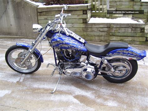 1980 Harley - Davidson Shovelhead Custom Wideglide W / Baker Tranny