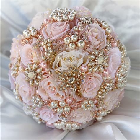 Rose gold bouquet – Artofit