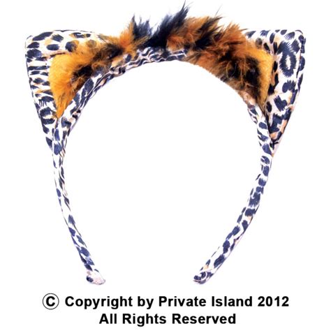 Leopard Ears Headband 1722 - Private Island Party