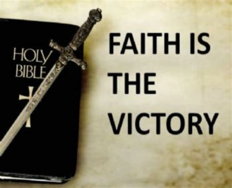 FAITH IS THE VICTORY: OVERCOMING LIFE’S DISAPPOINTMENTS & DIFFICULTIES (1JN 5:4-5)