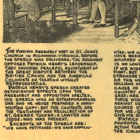 Patrick Henry - Give Me Liberty Speech Pictorial – store.ushistory.org