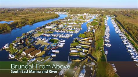 Brundall from Above - Marina and South East River - 29 November 2016 ...