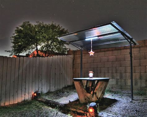 Gazebo with Solar-Powered LED Lighting | Powered by the sola… | Flickr