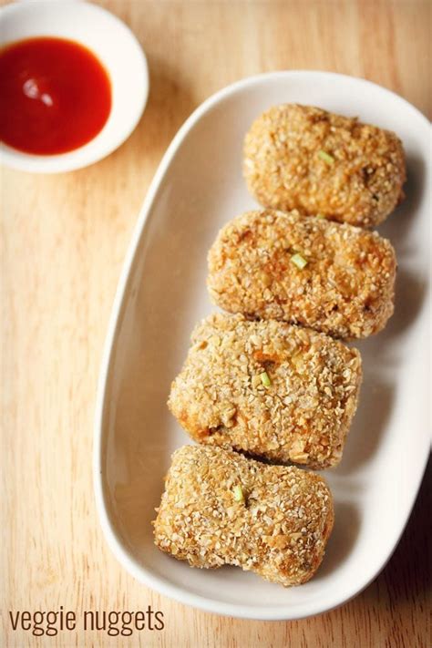 veg nuggets recipe, how to make crispy veggie nuggets recipe