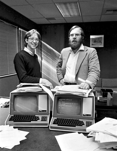 Microsoft’s Bill Gates and Paul Allen, 1979 : r/OldSchoolCool