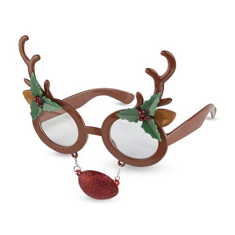 Holiday Editions Novelty Christmas Glasses