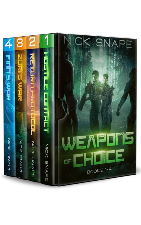 Amazon.com: Weapons of Choice Box Set Vol.1: Books 1-4 (First Contact ...