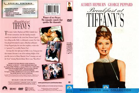 BREAKFAST AT TIFFANY'S (1961) R1 DVD COVER & LABEL - DVDcover.Com