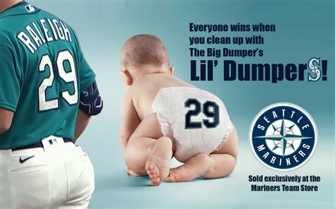 Mariners’ Cal Raleigh Launches Line of ‘Lil’ Dumper’ Baby Diapers | The Needling