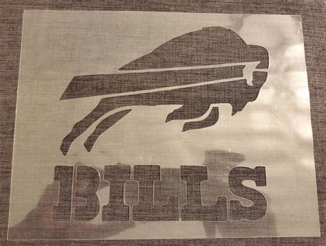 High Quality Buffalo Bills Stencil | Etsy