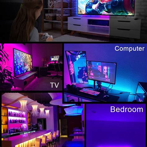 LED Strip Lights With Remote Control