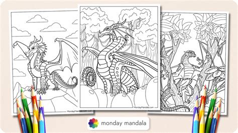 20 Wings Of Fire Coloring Pages (Free PDF Printables)