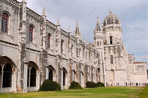 Mosteiro Dos Jeronimos Ancient Building Inside Photo Background And ...