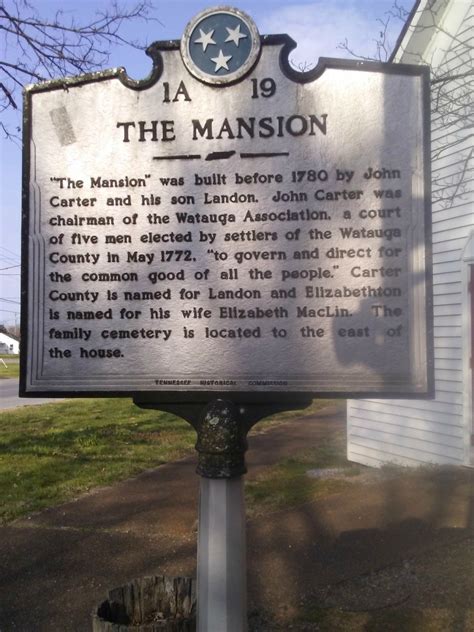 Visiting the Carter Mansion (Elizabethton, TN) | ThriftyFun