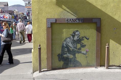 Park City Banksy | Park City wall art | Michael Simons | Flickr