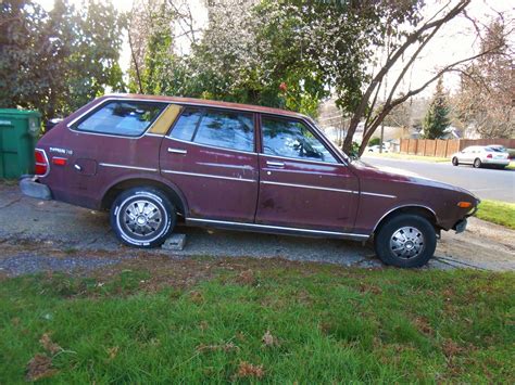 Seattle's Parked Cars: 1977 Datsun 710 Wagon