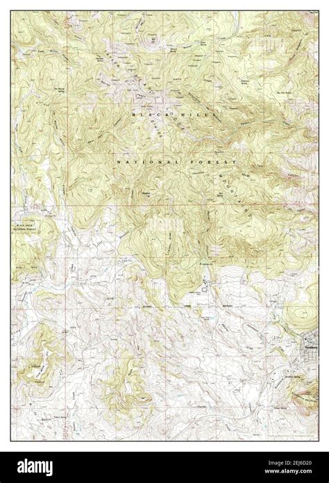 Sundance wyoming map hi-res stock photography and images - Alamy