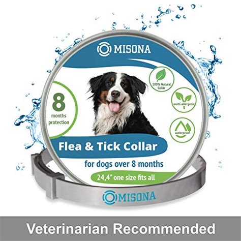 Dog Flea and Tick Collar 100% Safe Non-Toxic Flea Tick Prevention for ...