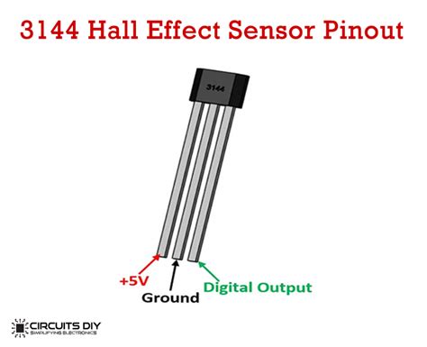 A3144 Magnetic Hall-effect Sensor