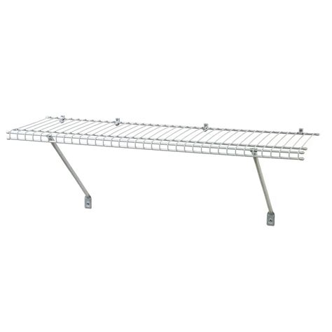 ClosetMaid 1-in H x 12-in D Wire Wall Mounted Shelving at Lowes.com