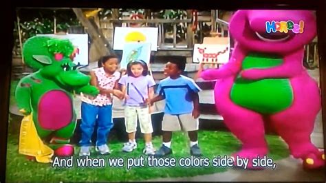 Barney - The Rainbow Song (A Wonderful World of Colors and Shapes) - YouTube